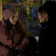 Jenna (Beanie Feldstein) becomes a vampire, thanks (?) to Nadja (Natasia Demetriou).